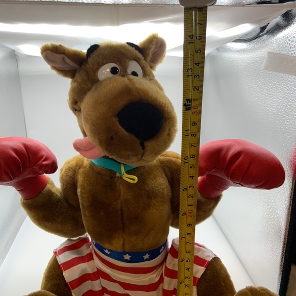 Scooby Doo Toy Network USA Boxer Boxing Gloves 14" Scooby Plush - Picture 14 of 16
